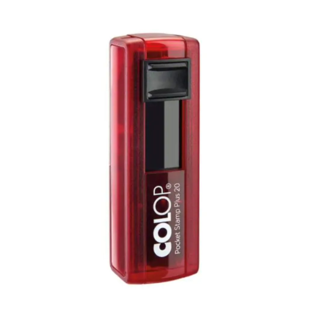 Pocket Stamp Plus 20 Rojo